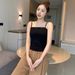 Summer New Pure Cotton Off-Shoulder Vest Camisole For Women Slim Fit Inner Wear Short Tube Top Sleeveless Base Layer_ecoleips.com