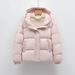 girl Girl Girl Pinghu Chixin Jacket Loose White Duck Down Solid Color Simple Hooded Women's New Winter Warm Thickened Coat_ecoleips.com