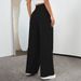 Voya Hot-selling Basic Versatile Casual Pants Commuting, 2026 Spring/summer New Wide-leg Trousers For Office Workers Office Workers' Wide-leg Pants
_ecoleips.com