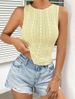 Women's Clothing Vest Street Fashion Texture Fabric Irregular Vest Top_ecoleips.com