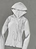 Women's Fitted Long Sleeve Hooded T-Shirt V-Neck Patterned Print European American Style Casual Spring Top Chic Early Spring Wholesale_ecoleips.com