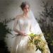 Lightweight Wedding Dress For Petite Women Simple Ethereal Long Sleeves Dreamy Train Spring Style_ecoleips.com