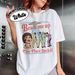 Fun Slogan 'Beam Me Up This Place Sucks' Retro UFO Crowd Print Funny Sci-fi Style' Loose Short Sleeved Women's T-shirt_ecoleips.com