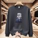 FW25 Matching Couple Cotton Crew Neck Sweatshirt - His & Hers_ecoleips.com