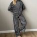 Autumn New Silver Fox Velvet Sleeve Long Pants Warm Comfortable Pajamas Two-Piece Set European And American_ecoleips.com