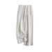 Suitable For All Seasons French Tencel Linen Straight Pants Air Conditioning Cool High Waist Slimming Long Legs Commuter Wide Leg Trousers For_ecoleips.com