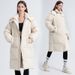 Foreign Trade Cross-Border Long Over-the-Knee Winter New Korean Version Loose Down Coat For Women Thickened Cotton_ecoleips.com