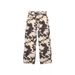 European American Cross-border Cow-print Washed Jeans For Men And Women, Distressed Vintage Loose Straight-leg Pants_ecoleips.com