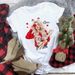 European And American Cross-border Foreign Trade Women's Clothing Christmas Merry Round Neck Printed Ladies Short Sleeve_ecoleips.com
