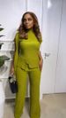 Women's Autumn Fashionable Casual Solid Color Two Piece Set Irregular Pants Polyester Spring/Summer Regular Thickness_ecoleips.com