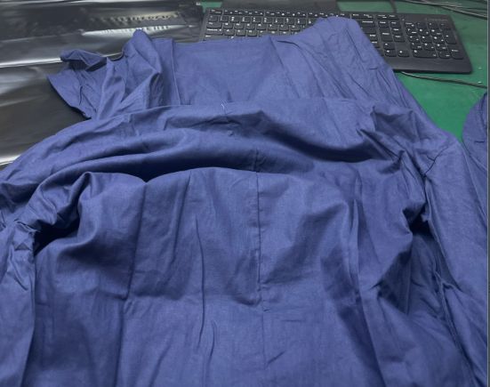 Women's Clothing New Cotton And Linen Long Skirt Long Sleeve One Shoulder Tie Dress_ecoleips.com