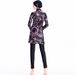 Southeast Asian Printed Women's Swimwear Conservative Middle Eastern Muslim Swimsuit Surfing And Diving Suit L063 in Stock_ecoleips.com