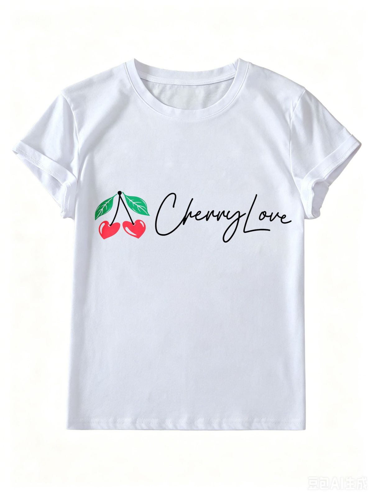 Women's Classic Cotton T-Shirt, Casual Crew Neck Summer Essential_ecoleips.com