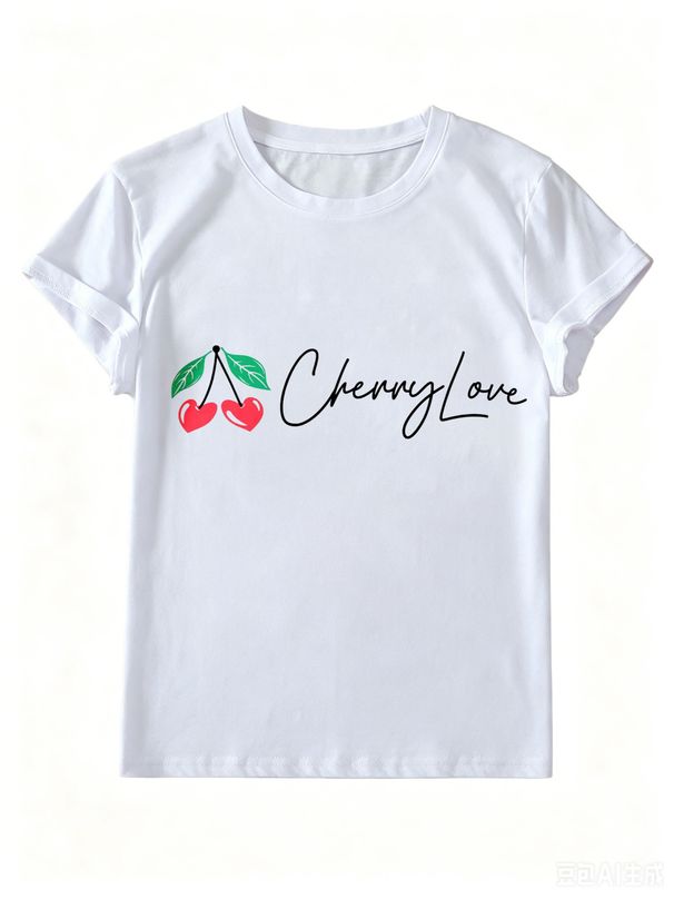 Women's Classic Cotton T-Shirt, Casual Crew Neck Summer Essential_ecoleips.com