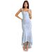 Aria Basics Aria Basics European And American Style Cross-Border 2025 Summer Hot-Selling New Sexy Fashion Off-Shoulder Tube Top Mermaid Bodycon_ecoleips.com