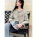 Autumn 2025 New Women's Fashion Coat, Light Luxury Noble Style, Commuting High-End French Green Top For Spring_ecoleips.com