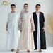 Loriya2024 Middle East Turkey Dubai Exquisite Embroidered Tassel Parent-Child Robe Abaya_ecoleips.com