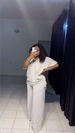 Women's Spring Clothing Set Casual Loose V Neck Top With Drawstring Short Sleeves Matching Trousers_ecoleips.com