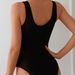 Women's Clothing Quick Drying Large Size Gathered Split Swimsuit High Waist Conservative_ecoleips.com