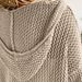 Women's Openwork Knitted Hooded Sweater, Loose Long Sleeve V Neck Hollow Out Pullover, Casual Lightweight Breathable Jumper For Daily Wear Streetwear_ecoleips.com
