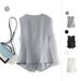 Women's Clothing Suit small vest gray vest women's jacket 2023 new outerwear tops short small sleeveless vest_ecoleips.com