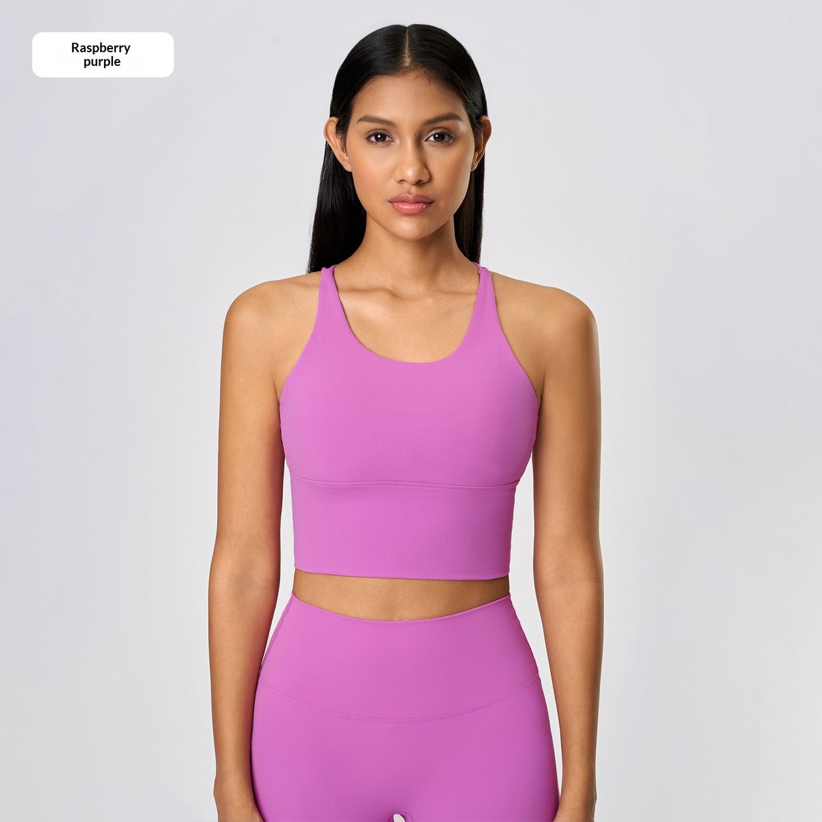 New Spring/Summer Style Hollowed Out Sexy Backless Sports Bra For Women, Push Up And Shockproof, Suitable For Yoga, Fitness, Running, And Sports._ecoleips.com