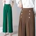 Women's High Waist Slimming Harem Pants Spring Summer Plus Size Casual Thin Style Loose Fit Mom Pants_ecoleips.com