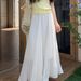 Women's Versatile Elongating Chiffon Flowing Maxi Skirt Pleated Long Skirt for New Spring Summer 2026 Style_ecoleips.com