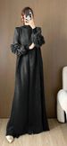 Women's Clothing Women's Fashion Pleated Dress Modest Abaya Dress High-End Loose Fit Slimming Plus Size Long Formal Gown Muslim Fashion_ecoleips.com