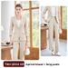 Elegant Navy Blue Suit for Women Petite New Style for Spring And Autumn Suitable for Teachers Banks Hotels Work Uniforms_ecoleips.com