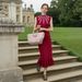 Women's Clothing Summer Style High-End Women's Dress With Rhinestone Embellishments Fitted Waist Fishtail Skirt Long Design_ecoleips.com