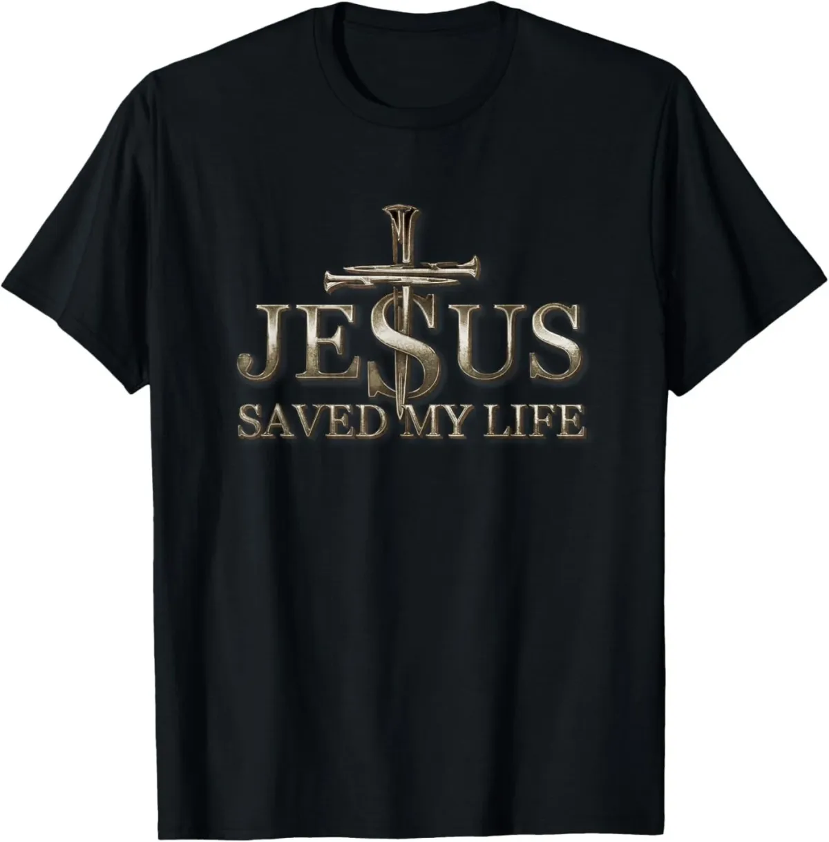 Women's T-Shirts Jesus Christ Saved My Life Gift For Women Men T-Shirt_ecoleips.com