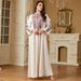 ng2510292 4221 Middle Eastern Cross-border Robe Muslim Elegant Sequin Embroidered Dress Arab Dubai New Style_ecoleips.com