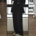 2025 New Women's Spring Design Sense Niche Casual Suit Elegant Black Blazer Set_ecoleips.com