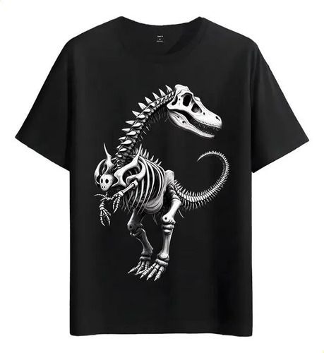 Women's T-Shirts T-shirt Muscle Freaks Dinosaur Style Skeleton_ecoleips.com