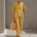 Women's Clothing Women's Casual Urban Clothing Set Solid Color Shirt For Formal & Casual For Women Two Piece Set Zipper_ecoleips.com