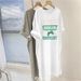 Women's Short Sleeved Dress Summer New Oversized Loose Printed Casual Dress_ecoleips.com