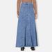 Women's Clothing High Waist Casual Retro Denim Women's Skirt_ecoleips.com