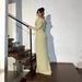 Women's Elegant Sexy Bodycon Dress off Shoulder Halter Neck Tie Long Sleeve Spring Summer Ball Gown_ecoleips.com