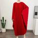 2025 New Cross-Border Middle Eastern Arab Women's Long-Sleeve Pleated Bat-Sleeve Round-Neck Robe Dress_ecoleips.com