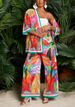 Women's Clothing Summer Hot Selling Hot Selling Printed Cardigan Trousers Fashionable Casual Suit_ecoleips.com