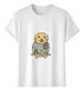 Women's T-Shirts Tshirt Muscle Freaks Poor Style Dog Meme T-shirt_ecoleips.com