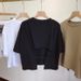 Halter Short T-shirt Women's Sweet And Spicy Style Korean Version Summer New Round Neck Loose Spice Short-sleeved Top_ecoleips.com