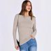 Fall And Winter High Stretch Crew Neck Slim Long Sleeve Women's T-Shirt Fashion Casual Women's Wear_ecoleips.com