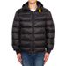 winter new highend down cotton men's oversized outdoor super thick bread jacket with fur collar embroidery for both men and women_ecoleips.com