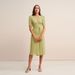In Stock: 114 Button Tea Wrap Dress, Summer New French Retro European And American Women's Clothing_ecoleips.com