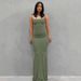 European And American TUME Women's Fashion 2026 Kardashian Skims Casual Slim Fit Strap Home Long Dress_ecoleips.com