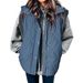 2025 Autumn And Winter New Fashion Casual Solid Color Sleeveless Cotton Vest Zipper Button_ecoleips.com