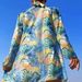 Women's Clothing Women's Bohemian Style High-Waisted Three-Piece Swimsuit Set V-Neck Printed Bikini Two-Piece Clothing_ecoleips.com