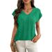 Chunky Knit V-Neck Sleeveless Sweater Vest For Women, Cable Crochet Tank Top Casual Layering Piece_ecoleips.com